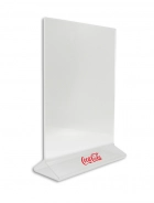 Large Table Tent Plex Stands- 10 Pack